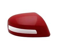 rear view mirror cover For Civic 9th 2012 2013 2014 2015 Painted Rear View Mirrors Shell Cap Housing Wing Door Mirror Cover With Lamp Type(Rally red Right)