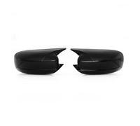 rear view mirror cover For Dodge For Charger For Chrysler 300 200 OX Horn Side Wing Mirror Cover Caps Rearview Mirror Trim Car Accessories(Glossy Black)