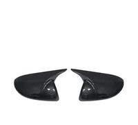 rear view mirror cover For Mazda 3 1.6 2009 2010 2011 2012 Not Fit 2.0 Rearview Mirror Cover Cap Without Turn Signal Light(Carbon fiber pattern)
