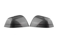 Rear View Mirror Cover W/LED Light Compatible for Tesla Model Y 2019-2022 Car Exterior Carbon Fiber Look/Gloss Black Replacement Cap Shell(Carbon Fiber Look)