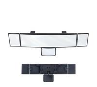 Rear View Mirror Extension, Adjustable Rear View Mirror - Large Rear View Mirror, Panoramic Rearview Mirror, Universal Rear View Mirror, Interior Snap On Rear View Mirror for Cars and Trucks