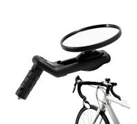 Rear View Mirror for Bikes - Wide Angle Adjustable and Rotatable Lens 360 Degrees | Bicycle Rearview Mirror | for Outdoor Use Switching Road Motorcycles Mountain Scooters and Ciclis