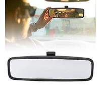 Rear View Mirror For Driving Test, Interior Rear View Mirror Adhesive Clip On Mirror Rearview Mirror ABS and Glass Housing Fits for 107/206/106 for Car Marine Auto Boat