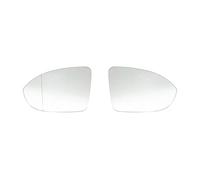 Rear View Mirror Glass Heated Auto Side Mirror Glass Rearview Left Right Replace For VW For Golf 8 MK8 VIII For GTI R 2021 2022 2023