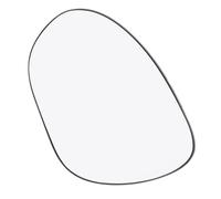 Rear View Mirror Glass Heated Side Mirror Glass Door Wing Rearview For Nissan For Cube For Juke 2009-2014 963651KA1A 963661KA1A MTVTFECEWG(Left Side)