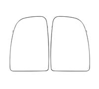 Rear View Mirror Glass Left Right Wing Mirror Glass Heated Driver Passenger Side Upper Lower For Ram For ProMaster 2014-2023