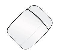 Rear View Mirror Glass Wide Angle Left Right Side Wing Mirror Glass Heated Blind Spot Rearview For Nissan NV300 2014 MTVTFECEWG(left)