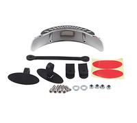Rear View Mirror Holographic Convex Rearview Side Mirrors 180 Ultra Wide Angle Central Windscreen Mount for Most Aotos, Cruisers, Sport Bikes, Street Bikes, Scooters + motorcycle 180 rear view mirror
