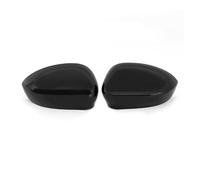 Rear View Mirror Housing Cap Casing Car Rearview Mirror Cover Cap For Fiat For 500 2007 2008 2009 2010 2011-2023 735452185 735452186(Glossy Black Pair)