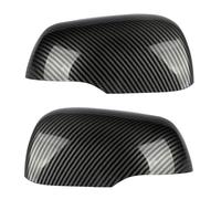 Rear View Mirror Housing Cap Casing For Kia For Morning For Picanto 2012 2013 2014 2015 2016 2017 Carbon Fiber Style Side Mirror Cover Left RightCar Rearview(1 pair)