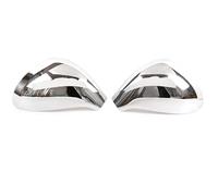 Rear View Mirror Housing Cap Casing For Peugeot For 207 308 2006 2007 2008 2009 2010 2011 2012 2013 2014 Car Side Door Rear View Mirror Cover(Gloss Silver)