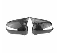 Rear View Mirror Indicator For Civic 8th 2005-2011 Car Rearview Side Mirror Cover Wing Cap Sticker Door Rear View Case Trim Carbon Fiber Look Black