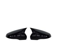 Rear View Mirror Indicator For Golf MK6 2009-2020 2Pcs Side RearView Mirror Cover Caps Mirror Tools Case Gloss Black Tuning
