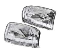 Rear View Mirror Indicator Lamp Lens Door Wing Turn Left and Right Signal Light Cover Compatible with Ford Transit MK8 2014 Onwards 1847387 1847389