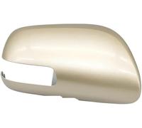 Rear View Mirror Interior for Vios for P90 2008-2013 for Aurion for Camry for V40 2006-2011 Door Wing Mirror Cover(White,L)