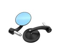 Rear View Mirror Motocycle Rearview Mirrors Round 7/8" Handlebar Aluminum Alloy Moto End Motor Side Mirrors Motorcycle Accessories