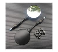 Rear View Mirror Motorcycle Black Universal 10mm Side Mirror Rearview Mirror Anti-fall Folding Round Mirror