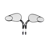 Rear View Mirror Motorcycle Split Vision Rearview Mirrors For Touring Ro&ad King Electra Street Glide Fat Bob Boy Sportster 883 1200 Softai