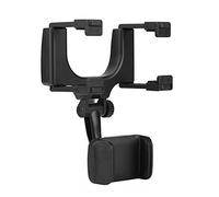 Rear View Mirror Phone Holder Universal Car Rear View Mirror Mount Phone Holder Stand for GPS Smartphone