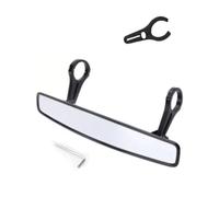 Rear View Mirror Roll Bar Mounting,Wide Viewing Range Component Wide Angle Mirror for Deserts Roads Vehicles, Style A