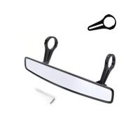 Rear View Mirror Roll Bar Mounting,Wide Viewing Range Component Wide Angle Mirror for Deserts Roads Vehicles, Style A