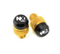 Rear View Mirror Screws FOR NX500 Motorcycle Accessories CNC Aluminum Mirror Hole Plug Screw Bolt(YELLOW)