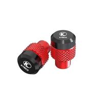 Rear View Mirror Screws For Xciting 250 300 400 AK550 CT250 CT300 S400 Motorcycle M10*1.25 Aluminum Screws Bolts Mirror Hole Plugs Cap(Red)