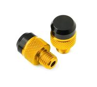 Rear View Mirror Screws For XSR700 XSR900 2015 2016 2017 2018 2019 2020 2021 Motorcycle CNC Mirror Hole Plugs Caps Screw Bolts Cover(B yellow)