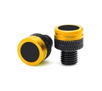 Rear View Mirror Screws For Z400 Z900 Z1000 Z800 Z750 Z300 Z650 Motorcycle M10*1.25 Rear Mirror Hole Plugs Bolts Screws Accessories(YELLOW)