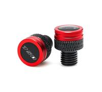 Rear View Mirror Screws For Z750 Z750S Z750R 2003-2024 Motorcycle Accessories CNC Aluminum Mirror Hole Plug Screw Bolt(Red)