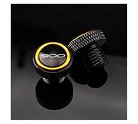 Rear View Mirror Screws For Z900 Z650 Z1000 Z800 Ninja650 Z900RS Z900SE Accessories Rear Mirror Hole Plugs Screw Bolts Cover Cap(900 YELLOW)