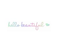 Rear View Mirror Sticker | Waterproof Rear View Mirror Decal,Hello Beautiful Sign, Car Window Stickers Vehicles Decorative Accessories for Women