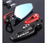 Rear View Mirrors 1 Pair Motorcycle Side Rearview Mirrors For N-MAX 155 250 400 125 Fold The RotatableBar Handlebar End Mirror(Color 4)