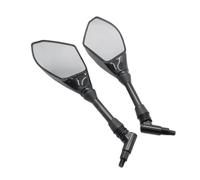 Rear view mirrors 1Pair Motorcycle Rearview Side Mirrors With LED Turn Signals Motorbike Aaccessories Indicators Lights For