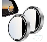 Rear View Mirrors, 2 Pack Blind s-pot Mirrors For, Round Adjustable Mirror Maximize RearView For Car SUV Trucks Traffic Safety