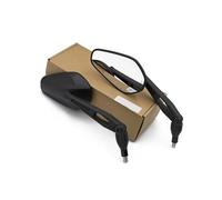 Rear View Mirrors 2Pcs Universial Motorcycle Rearview Mirror Scoote Handlebar Rear View Side Mirror Side Folding Mirror