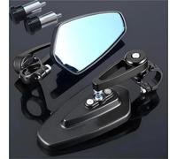 Rear View Mirrors Motorcycle RearView Side Mirror For Benelli Imperiale 400 TRK 502 BN302 TNT 125 300 BJ600 Rotatable Handlebar End Mirror(Black)