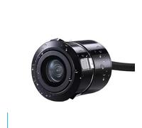 Rear View Reverse Camera Round 18.5MM Reversing Camera Tachograph 4-pin Rear Camera Using Car Starlight Night Full Wave Lens Parking Assist Camera