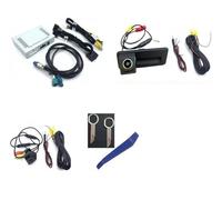 Rear View Reverse For A1 S1 8X For Sportback For Quattro 2011-2019 Front Rear View Camera Interface Adapter OEM Screen Plug & Play Reverse Backup Camera(Front Rear Cam)