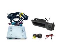 Rear View Reverse For BMW F25 F30 F31 F34 2010-2019 For EVO Front Rear Backup Interface Adapter Improve HD Reversing Camera Decoder Backup Camera(Rear Camera b,AT)