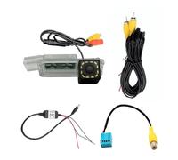 Rear View Reverse For MQB PQ MIB For VW For Golf 7 For Beetle CC For Passat With Delayer Fisheye 12 LED Dynamic Trajectory Car Rear View Reverse Camera Backup Camera(12 LED,Dynamic)