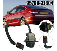 Rear View Reverse Parking Assist Camera 95760-3Z804 ABS Black OEM Compatible with For i40, For Easy Install Backup Camera for Enha