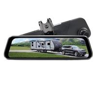 Rear View Reversing Camera Full HD 9 Inch Recorder Car Parking DVR Mirror Monitor 2.5K Pixel 1080P Rear View Camera Automobile Dash Cam Dual Lens