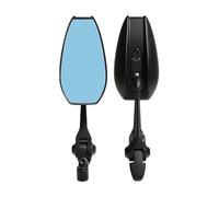 Rear View Side Mirror 2Pcs Motorcycle Side Mirror Anti-Glare Motorbike HandleBar View For Scooters ATV Bike Motorcycles