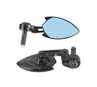 Rear View Side Mirror A Pair 7/8" 22mm Universal Motorcycle Adjustable Angle Side Mirrors Handle Bar End Mirror Accessories For Motorbike Off-Road