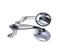 Rear View Side Mirror For Himalayan Meteor 350 For GTS300 Universal Motorcycle Rear View Mirror 8/10MM Aluminum ABS