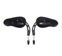 Rear View Split For Vision Mirrors Rearview Mirror For Touring Road King Street Electra Glide Classic FLHTCU Fat Boy Sport Glide Bar Mirrors(Black)