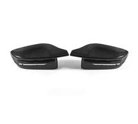 Rear View Wing Cap Compatible With For G30 G38 G11 G12 G14 G15 G16 2018 2019 2020 2021 Side Rearview Mirror Shells Rearview Side Mirror Cover Car Parts(Carbon Fiber)