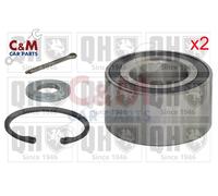 Rear Wheel Bearing Kit Pair Fits Opel Omega 1994-2000