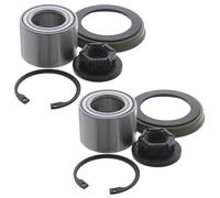 Rear Wheel Bearing Kits, Fits Ford Fusion 2002-2012 | Integrated ABS Sensor, Circlips, Seals, Nuts, For 1.4 1.6 Diesel & Petrol Engine Sizes, Replacement